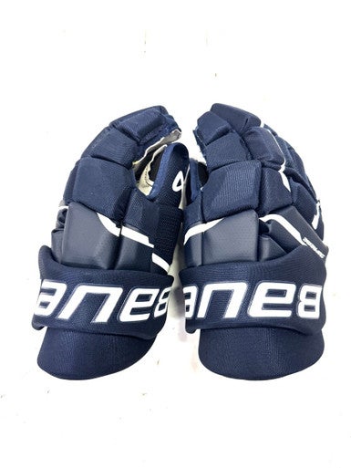 Used Bauer SUPREME M3 Senior Gloves Navy Blue 13" 11860-S000298304