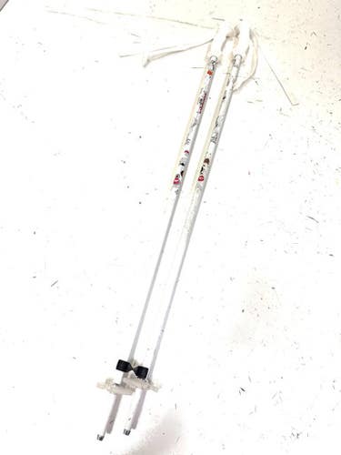Used Rossignol DIVA JR Girls DH Ski Pole White 90 cm / 36 in 11860-S000298294
