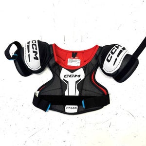 Used CCM FT655 Youth Shoulder Pads LG 11860-S000298308