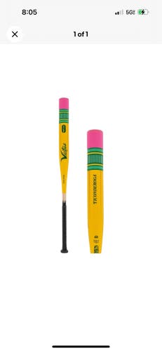 Victus Yellow Pencil USSSA Slowpitch Softball Bat 27oz NIW 240 New