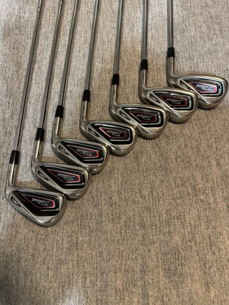 Men's 2016 Titleist 716 AP1 Right Handed Iron Set Regular Flex (7 Clubs) #5 - #9, PW, GW Steel Shaft