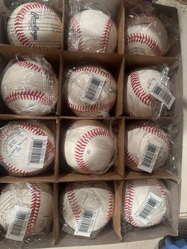 Rawlings Baseballs 12 Pack (1 Dozen) (New)