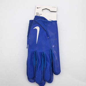 Nike Vapor Jet 7.0 Football Gloves Blue White Size XXL New With Tags