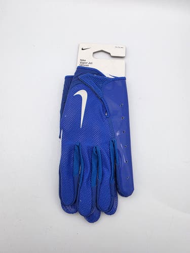 Nike Vapor Jet 7.0 Football Gloves Blue White Size XXL New With Tags