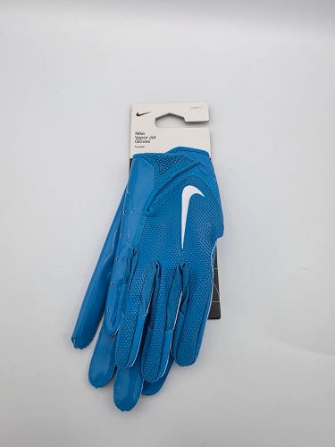 Nike Vapor Jet 7.0 NFL Blue Football Gloves Size Adult L DX4522-406