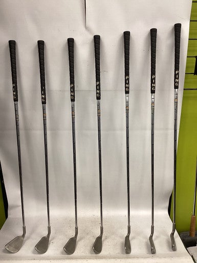 Used Ping EYE 2 BLACK DOT Mens Iron Set RH 4I-PW 11851-S000038290