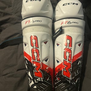 Senior CCM Jetspeed ft6 pro 15" Shin Pads (Used)