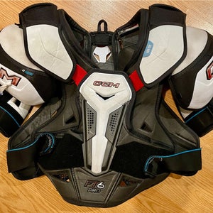 Men's Large Senior CCM Jetspeed FT6 Pro Shoulder Pads Pro Stock (Used)