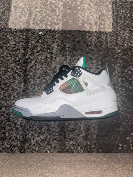 White Unisex Size M 10.0 (W 11.0) Adult Air Jordan Jordan 4 Shoes (Used)