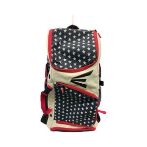 Used Easton BACKPACK BB/SB Player Backpack White/Royal/Red 11859-S000025724