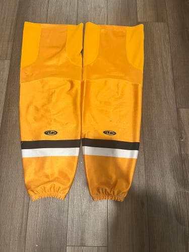 Pro Stock Used AK XL 2019-20 Wheeling Nailers Alternate Hockey Socks
