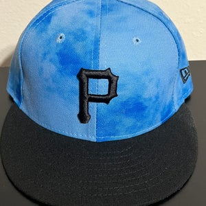RARE Made In USA Pittsburgh Pirates Father’s Day Hat New Era 59FIFTY 7 1/4