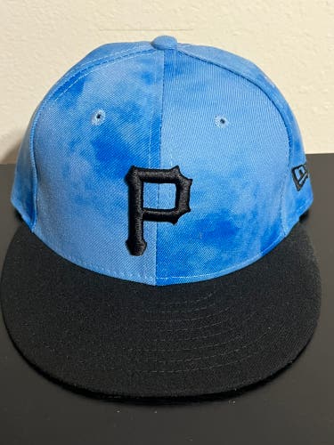 RARE Made In USA Pittsburgh Pirates Father’s Day Hat New Era 59FIFTY 7 1/4