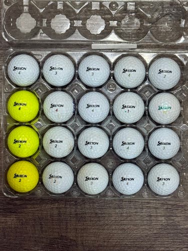 20 Srixon Z-Star / Z-Star Diamond Golf Balls