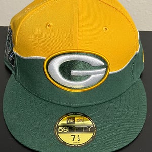 New Era NFL Green Bay Packers 59FIFTY 2019 NFL Draft Edition City Logo Hat 7 1/2