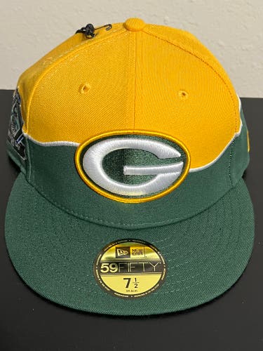 New Era NFL Green Bay Packers 59FIFTY 2019 NFL Draft Edition City Logo Hat 7 1/2