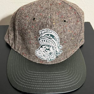 Michigan State Spartans Zephyr Buckle Hat One Size 100% Wool Heritage Collection