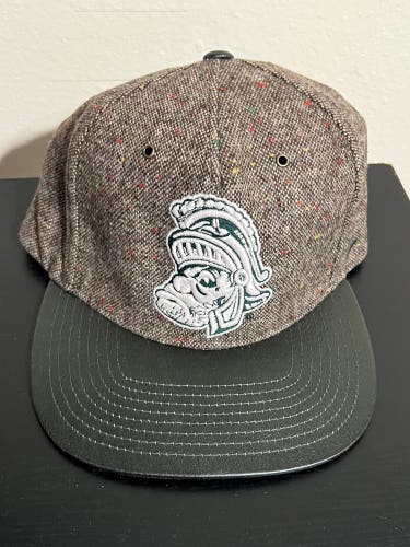 Michigan State Spartans Zephyr Buckle Hat One Size 100% Wool Heritage Collection