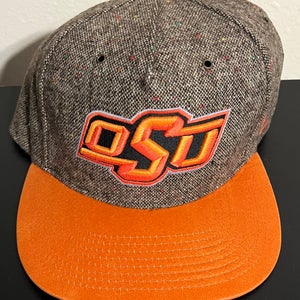 Oklahoma State Cowboys Zephyr Buckle Hat One Size 100% Wool Heritage Collection