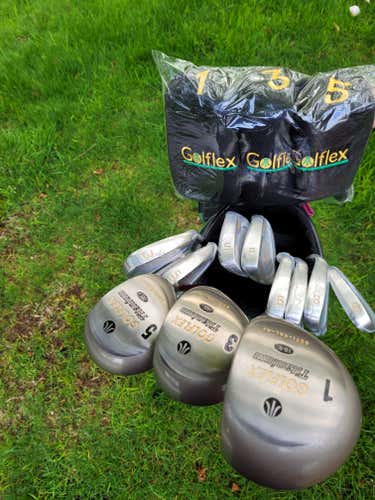 Golflex Club Sets - Right Handed Clubs (Full Set)(1999) Regular Flex 12 Pieces (New)