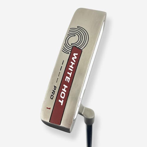 Odyssey White Hot Pro 1 Putter Right Handed Steel Shaft 34.5” W/ Headcover