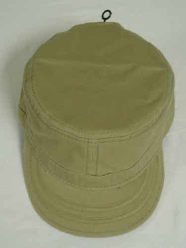 Military Style Fitted Hat (Tan, L/XL) Blank Ranger Golf Cap NEW