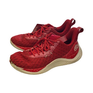 Used Under Armour Basketball Shoes M Red Senior 11 11859-S000025668