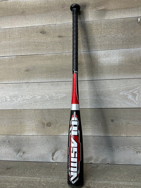 Rawlings Plasma SLPLA8 31/23 Senior League Baseball Bat Blk/Red 2 5/8" Adult