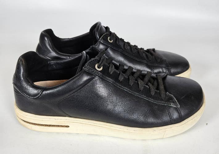 Birkenstock Bend Low Casual Black Leather Sneakers Shoes Men's Size: 43 / 10