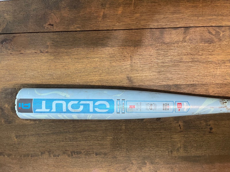 Rawlings Clout AI Alloy USSSA Certified Bat (-8) 25 oz 31" (Used)