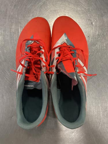 Used New Balance SOCCER CLEATS Soccer Cleats Orange And Grey Senior 10 11614-S000222014