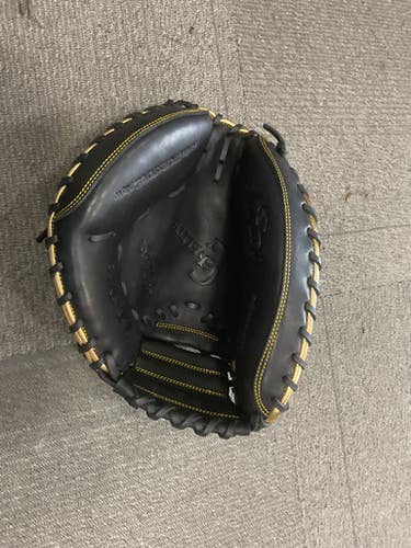 Used Rawlings GOLD GLOVE ELITE BB/SB Catchers RH Throw Black 32 1/2" 11614-S000221995
