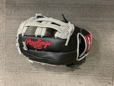 Used Rawlings SELECT WRS125HBGC BB/SB Glove RH Throw Black 12 1/2" 11614-S000222147