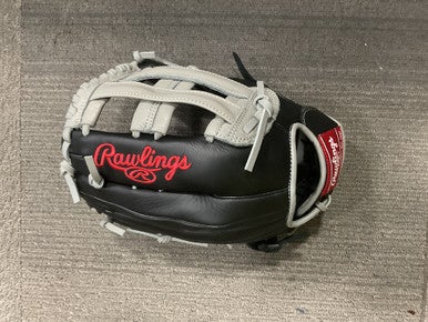 Used Rawlings SELECT WRS125HBGC BB/SB Glove RH Throw Black 12 1/2" 11614-S000222147