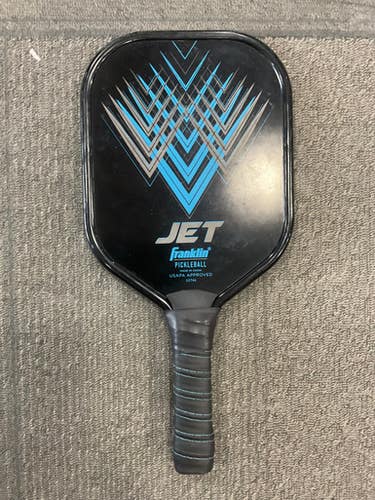 Used Franklin JET Pickleball Racquet Black And Royal Blue 11614-S000222130