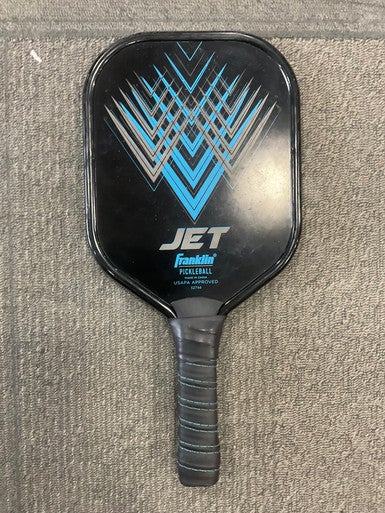 Used Franklin JET Pickleball Racquet Black And Royal Blue 11614-S000222130