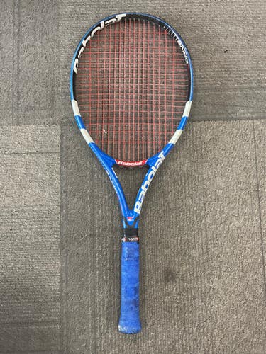 Used Babolat PURE DRIVE Adult Tennis Racquet Royal Blue 4 3/8" 11614-S000222132
