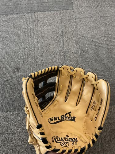 Used Rawlings SELECT SERIES SS12CB BB/SB Glove RH Throw Tan And Black 12" 11614-S000222122
