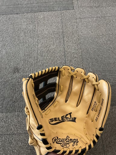 Used Rawlings SELECT SERIES SS12CB BB/SB Glove RH Throw Tan And Black 12" 11614-S000222122