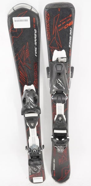 Nordica Team Fire Arrow Kids Skis with Bindings - 90 cm Used