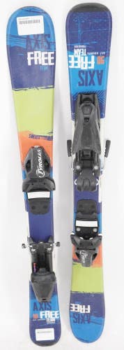 Axis Free Team Kids Skis with Bindings - 90 cm Used