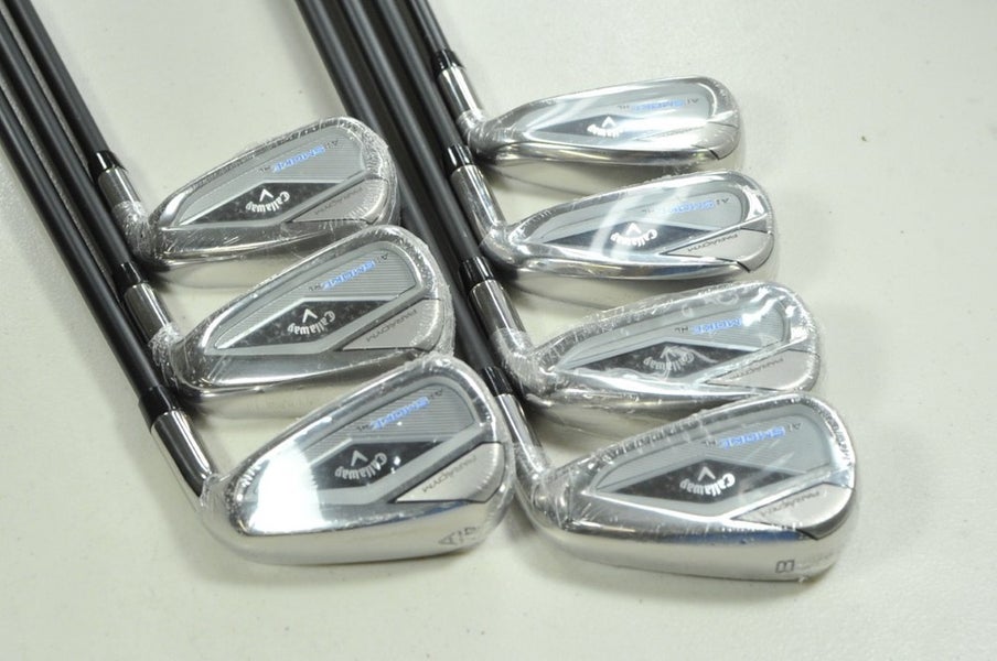 Callaway Paradym Ai Smoke HL 5-PW,AW Iron Set Regular Flex RH Graphite # 203124
