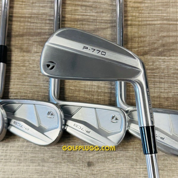 2024 Taylormade P770/P7CB Iron Set 4-PW / KBS $ Taper, Stiff Flex (42)