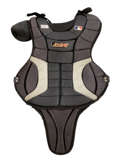 Used All Star CHEST PROTECTOR BLACK Catchers Chest Protector Black Youth 11884-S000053077