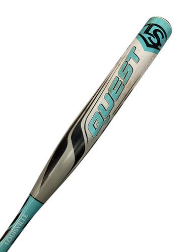 Used Louisville Slugger QUEST BB/SB Fastpitch Bat Teal 31" 11884-S000053071