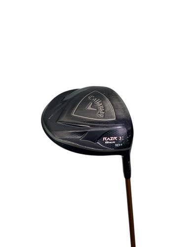 Used Callaway RAZR X BLACK Mens Driver RH 10.5 Degree 11347-S000256046