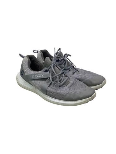 Used Foot Joy Mens Golf Shoes Grey Senior 12 11347-S000256040