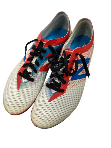 Used New Balance FURON Soccer Cleats White Senior 12 11613-S000168399