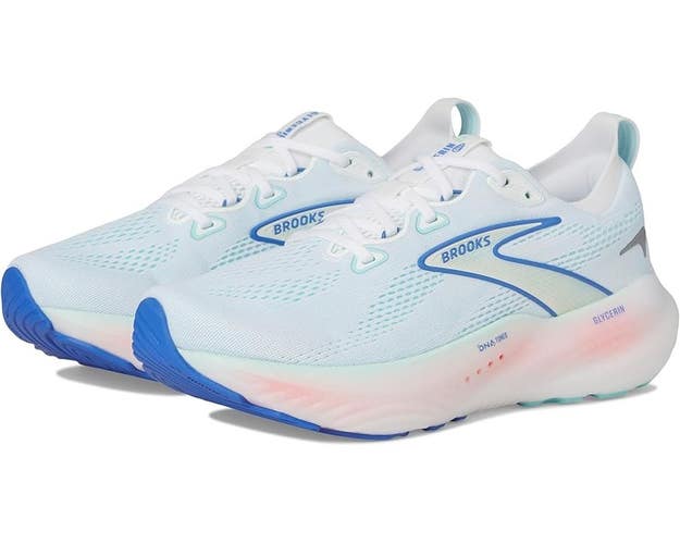 Brooks Glycerin 22 120434-1B-109 Sneakers Women's US 9 White Running Shoes PQ723