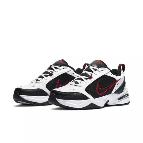 Nike Air Monarch IV 415445-101 Sneakers Mens 15 White Black Workout Shoes DDK349